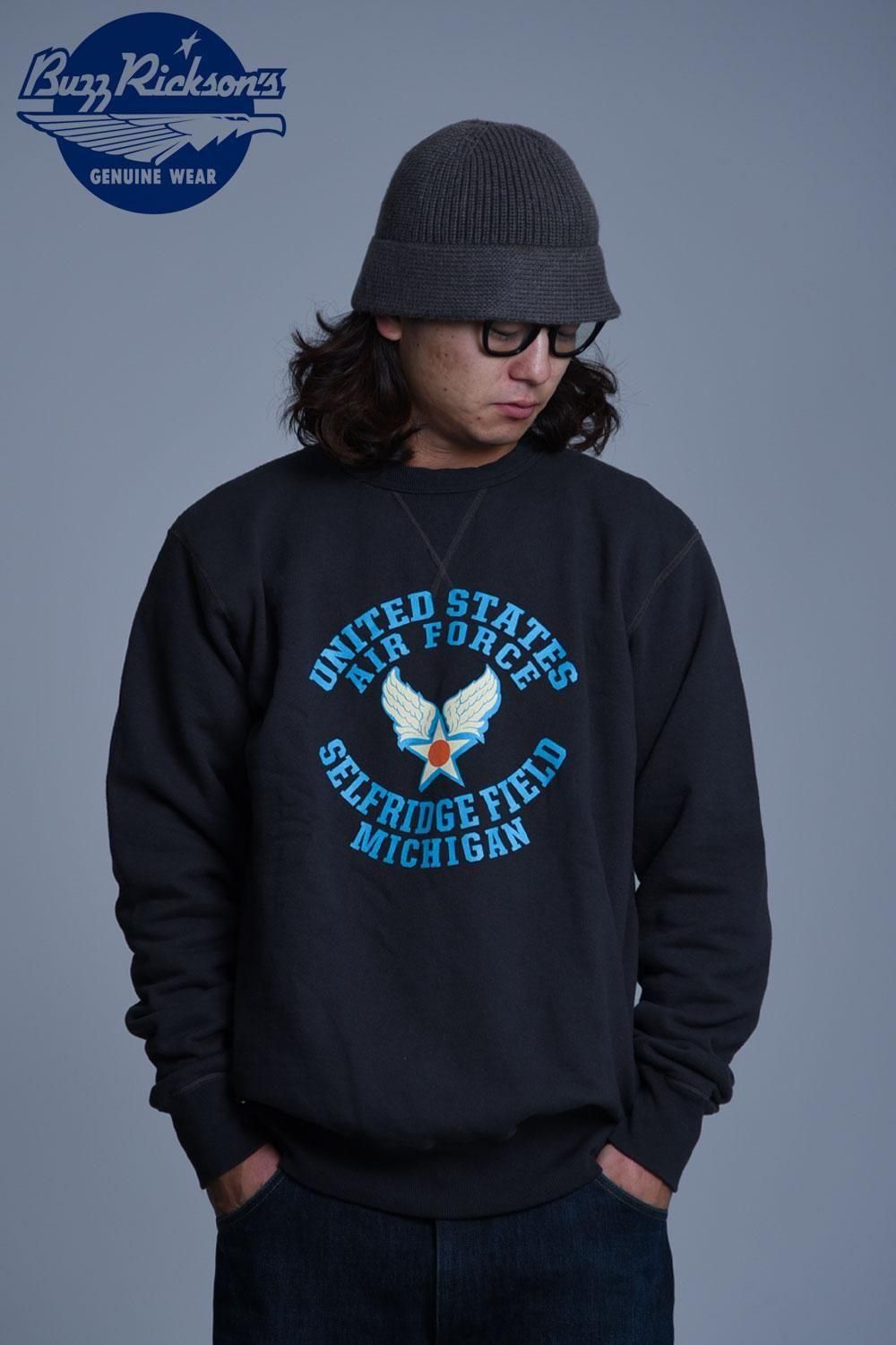 バズリクソンズ(BUZZ RICKSON'S) クルーネックスウェット SET-IN CREW