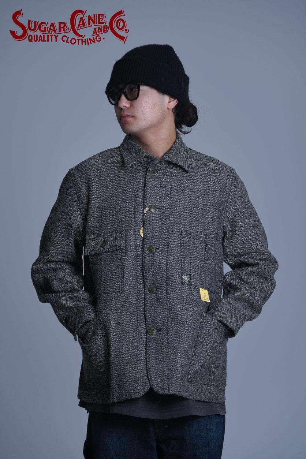 SUGAR CANE(シュガーケーン) ツイードワークコート FICTION ROMANCE