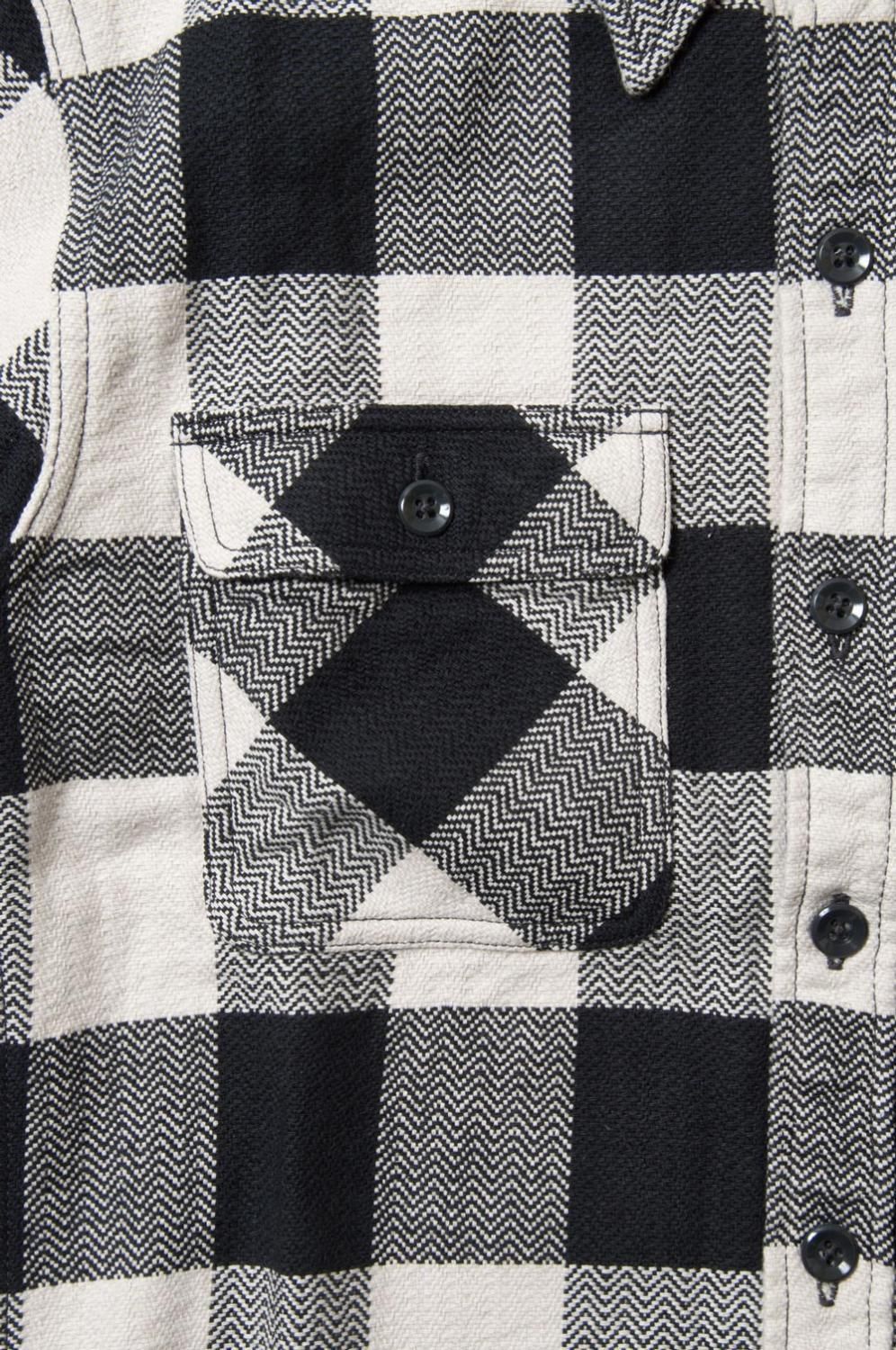 THE FLAT HEAD(フラットヘッド) ヘビーネルシャツ HEAVY NEL L/S