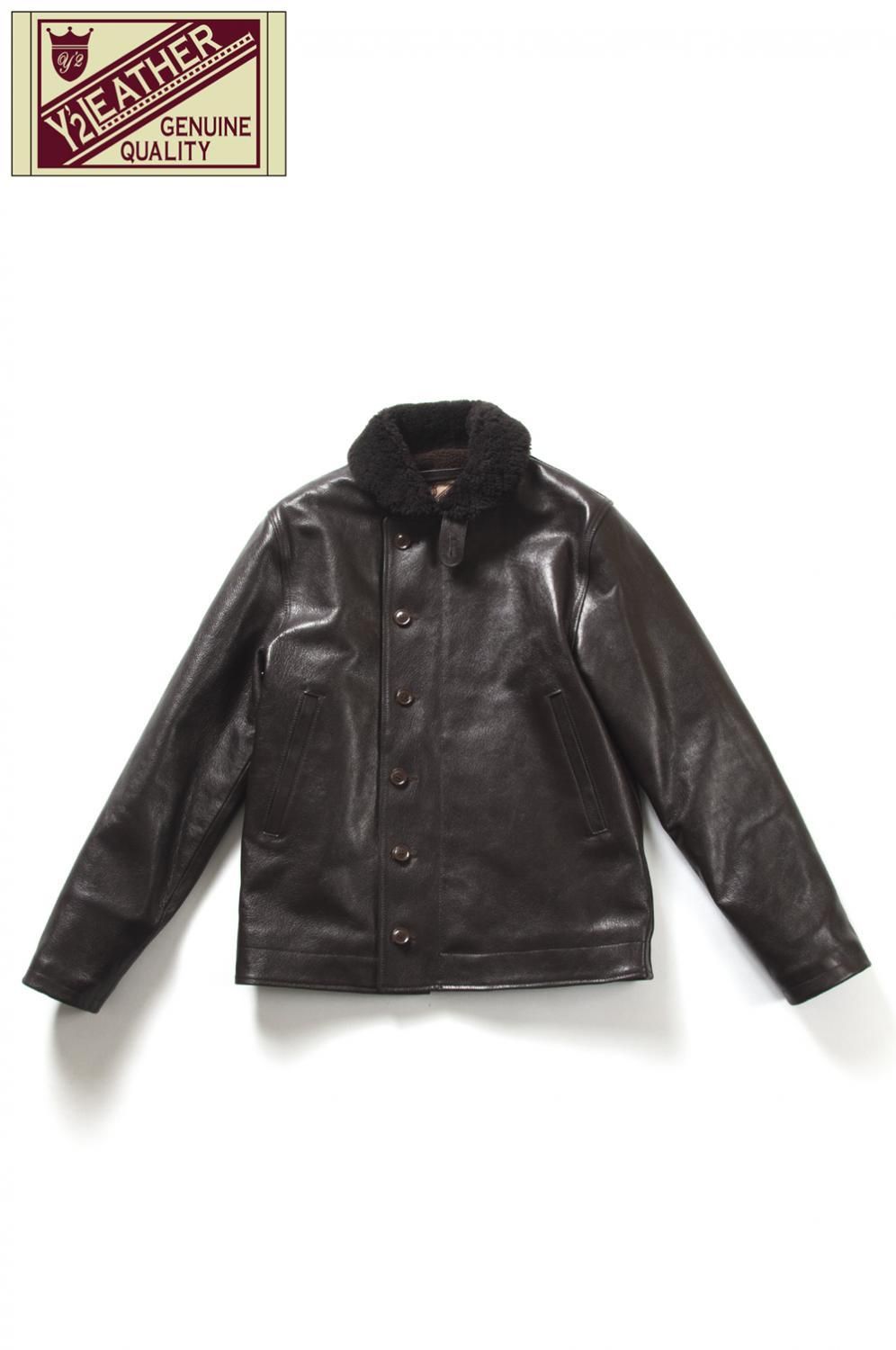 Y´2 LEATHER N1デッキジャケット-