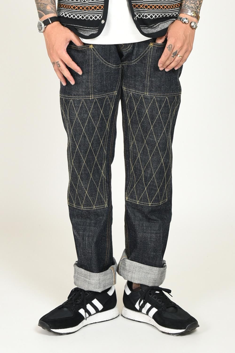 TROPHY CLOTHING W KNEE DIRT DENIM | gulatilaw.com