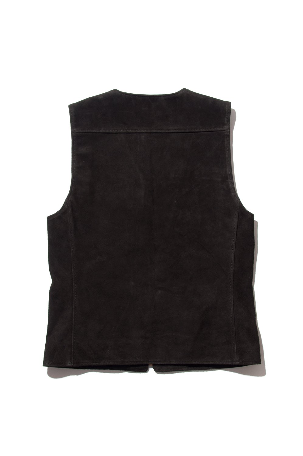 Y'2 LEATHER(ワイツーレザー) カウスエードベスト COW SUEDE ZIP VEST TV-05 通販正規取扱|ハーレムストア