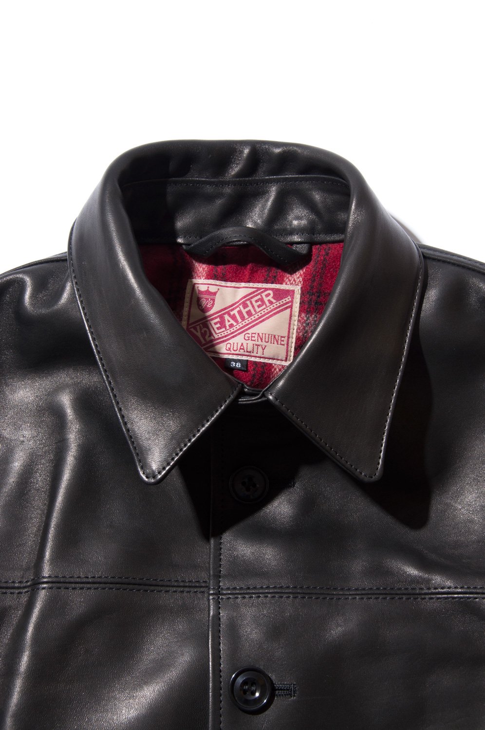 Y'2 LEATHER(ワイツーレザー) レザーカーコート ECO HORSE 30'S CAR COAT EC-86 通販正規取扱|ハーレムストア