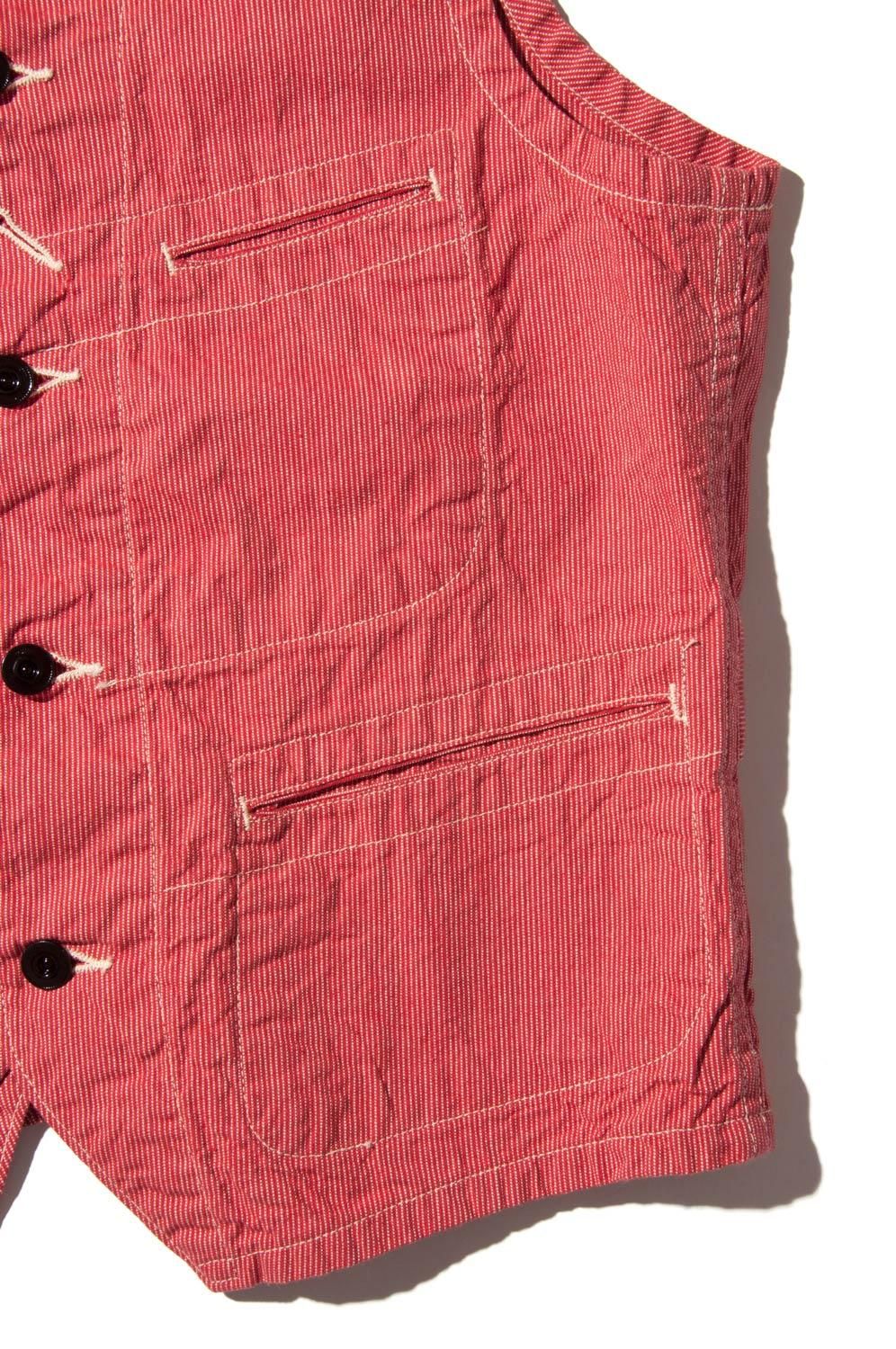SUGAR CANE(シュガーケーン) ワークベスト JEAN CORD WORK VEST