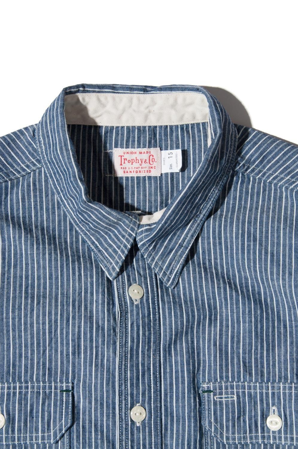 TROPHY CLOTHING(トロフィークロージング) シャンブレーワーク