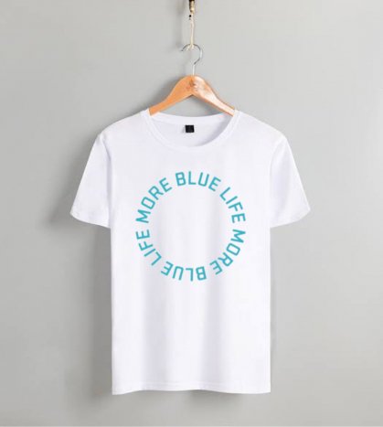 BLUER Tee -More Blue Life CIRCLE