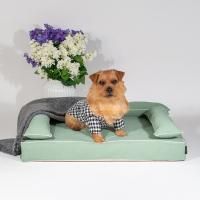 ☆新品未使用☆ペットベッド 犬猫兼用 電気のいらない保温ベッド LLサイズ チェッカーボード