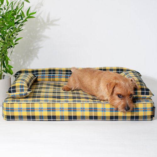 クッション付きベッドカバー：ソニア - 犬のベッド｜アンベルソ