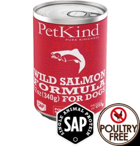 SAPワイルドサーモン - 340g 缶【犬用】 - ペットカインド（PetKind）　返品不可