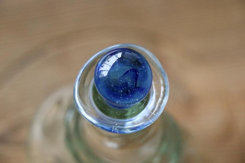 稀少 ガラス瓶 mooshuleek -ムーシュリーク- 太田潤 手吹き硝子工房 リキュール瓶