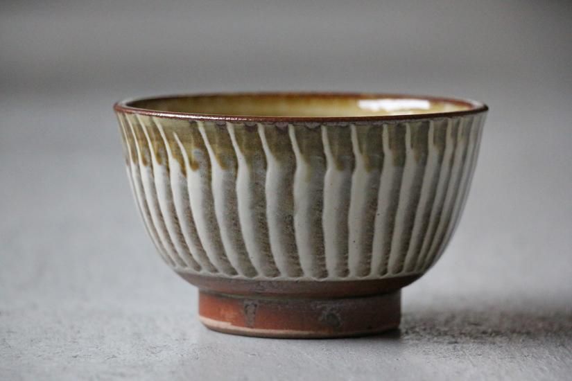 蔵出し　時代物　お茶碗 たたら 茶碗 S（灰） | かもしか百貨店 オンラインストア