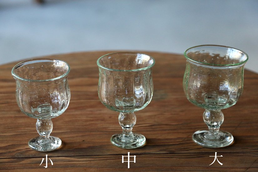 mooshuleek -ムーシュリーク- 太田潤 手吹き硝子工房 ワイングラス A