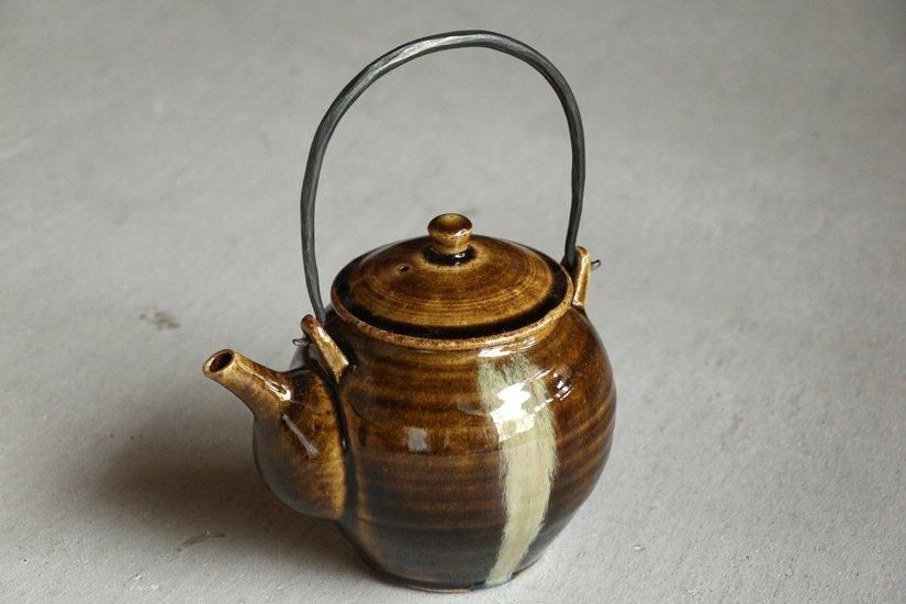 mooshuleek -ムーシュリーク-飴釉 土瓶 (長野 やきもの山上)