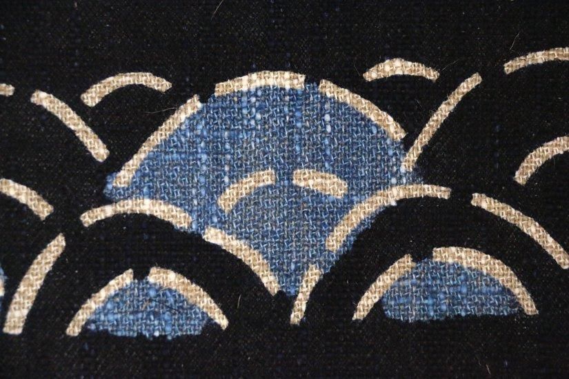 mooshuleek -ムーシュリーク- 麻の小巾タペストリー B / 山内染色工房