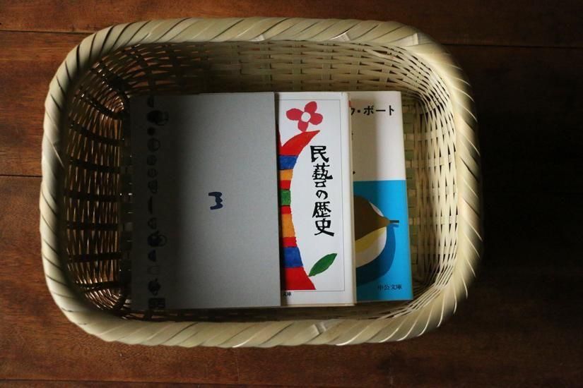 mooshuleek -ムーシュリーク-四角整理籠 小 (高知の竹細工・安澤れみ)