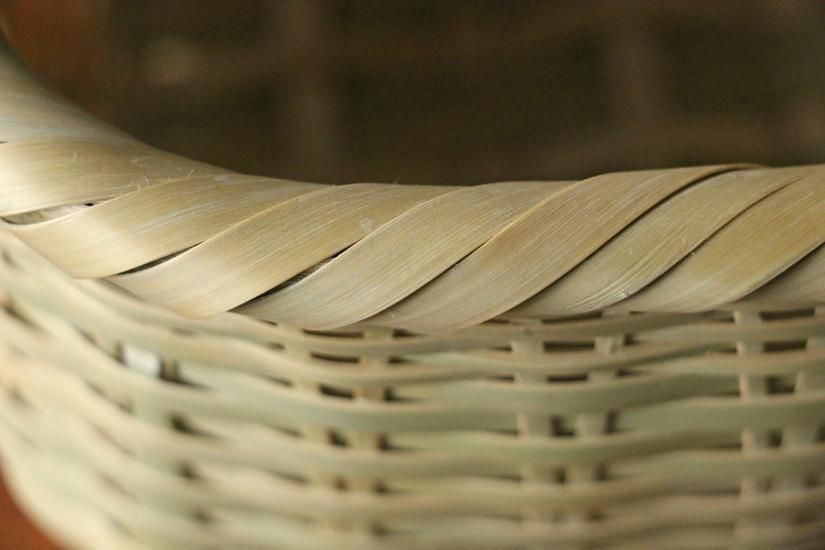 高知県 安澤れみ 四つ目底 茶碗かご 小 高知 四つ目底 茶碗かご (大)