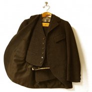 Antique-3-Piece-Tweed-Wool-Suit-
