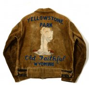OLD CORDUROY SPORTS JACKET With EMBROIDERY