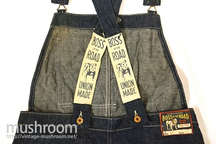 BOSS OF THE ROAD DENIM OVERALLS - 古着屋 ｜ mushroom 