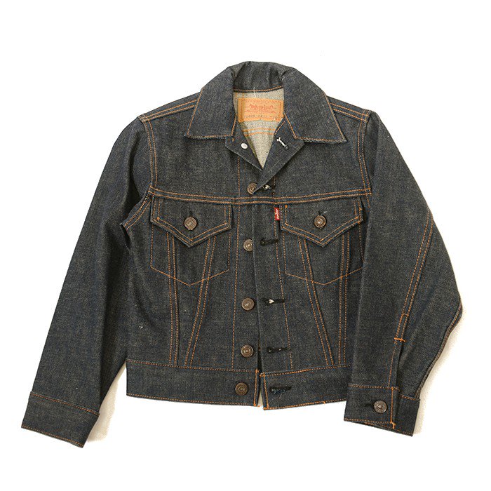 LEVIS 70805-0217 BIGE DENIM JACKET（ DEADSTOCK ） - 古着屋