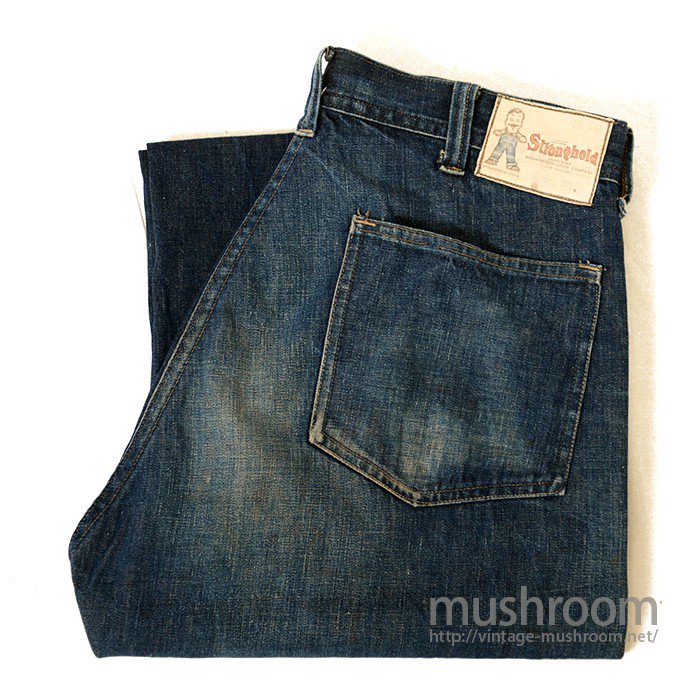 STRONGHOLD DENIM WORK TROUSERS - 古着屋 ｜ mushroom(マッシュルーム