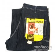 Lee BOSS OF THE ROAD DUNGAREES PAINTER PANTS 36/32/DEADSTOCK 