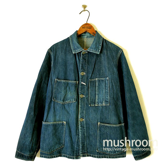 OLD DENIM COVERALL