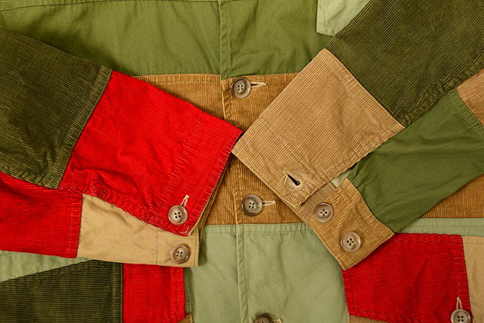 Abercrombie patchwork hotsell safari jacket