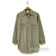 CONGRESS GRAY CHAMBRAY WORK SHIRT WITH CHINSTRAP