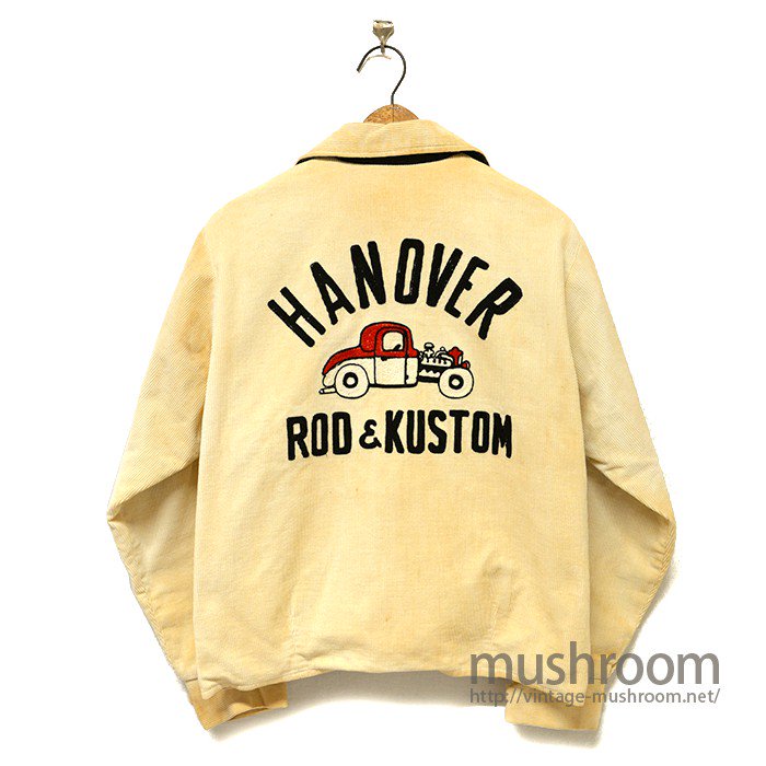 HANOVER ROD&KUSTOM CAR CLUB JACKET - 古着屋 ｜ mushroom