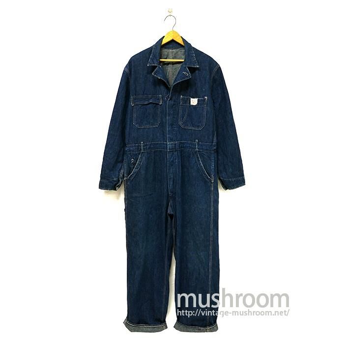 Big Size Vintage Denim all in one