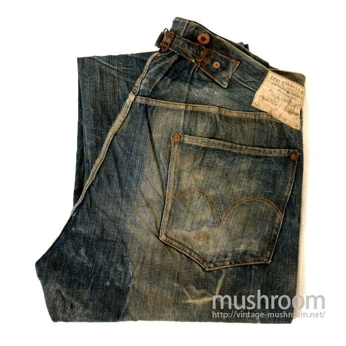 LEVI'S 201 JEANS WITH BUCKLEBACK - 古着屋 ｜ mushroom