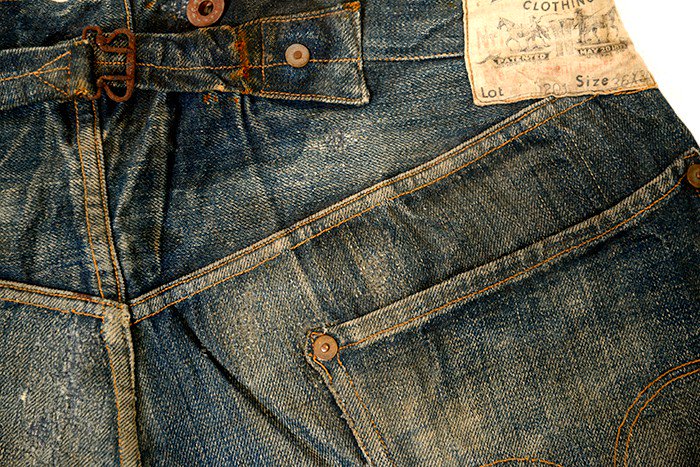 LEVI'S 201 JEANS WITH BUCKLEBACK - 古着屋 ｜ mushroom