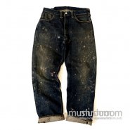 LEVI'S 501XX JEANS WITH PAINT 1946's/ONE SIDE E TAB  