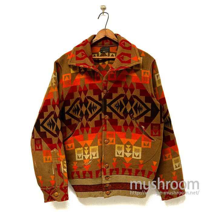 PENDLETON NATIVE-BLANKET JACKET - 古着屋 ｜ mushroom