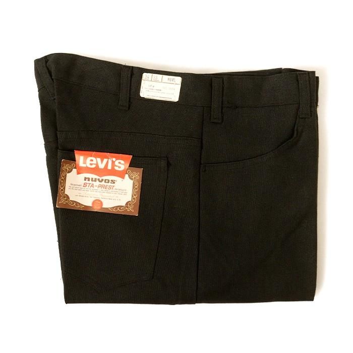 LEVI'S BIGE STA-PREST TAPERED PANTS（ W34/DEADSTOCK ） - 古着屋 ...