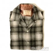 GAME AND LAKE PLAID BOX WOOL SHIRT（ DEADSTOCK ）