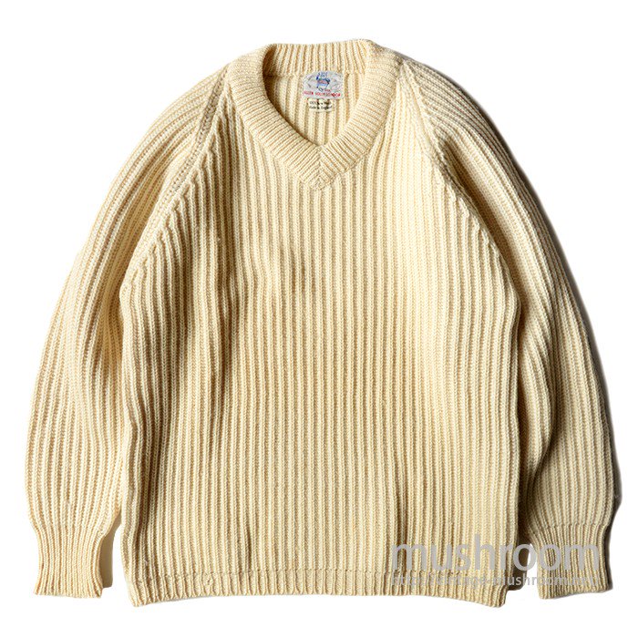 ALLEN SOLLY-LONDON V-NECK SWEATER - 古着屋 ｜ mushroom