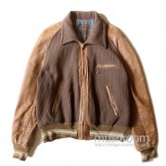 OLD WOOL & LEATHER SPORTS JACKET
