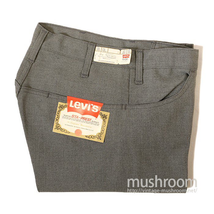 LEVI'S 516-9855 STA-PREST TAPERED PANTS（ DEADSTOCK ）