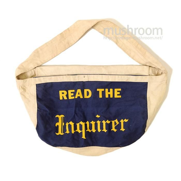 【希少】vintage newspaper bag ニュースペーパーバッグ