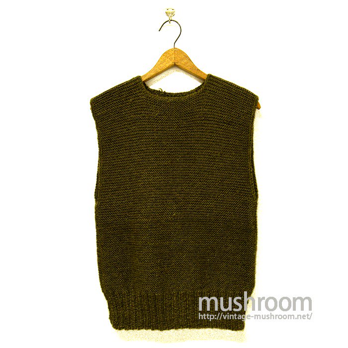 WW1 AMERICAN RED CROSS KNIT VEST - 古着屋 ｜ mushroom 