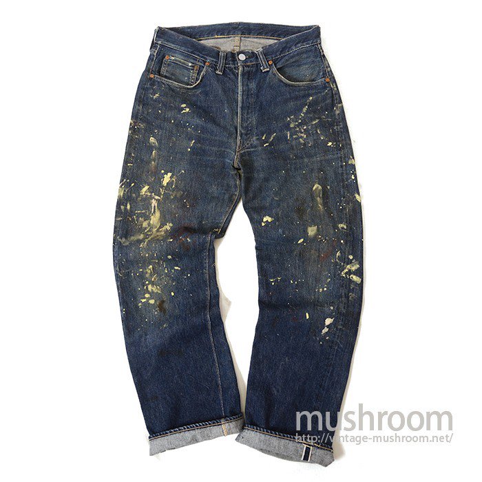 LEVI'S 501XX JEANS WITH PAINT（ ONE SIDE TAB ） - 古着屋 