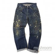 LEVI'S 501XX JEANS WITH PAINT ONE SIDE TAB 