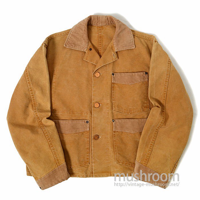 ALAMO BRAND BROWN DUCK WORK JACKET - 古着屋 ｜ mushroom