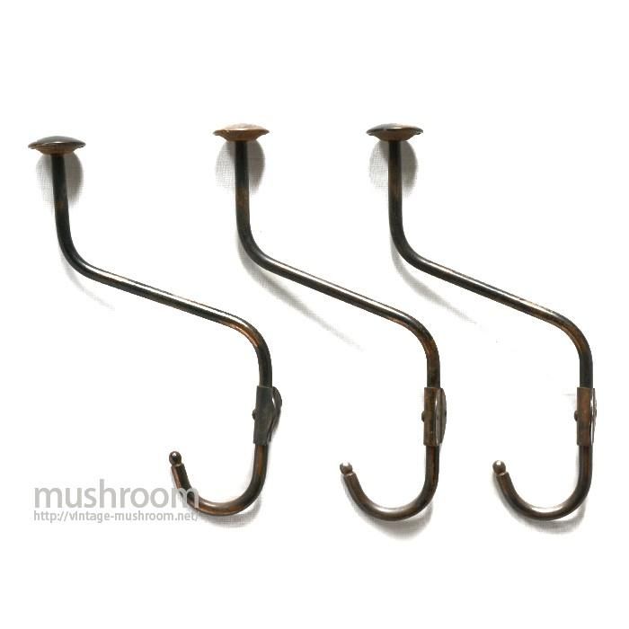 ワンピなど最旬ア！ OLD mushroom ｜ 古着屋 - ） 3SET HOOK（ COAT COPPER JAPANNED 食器
