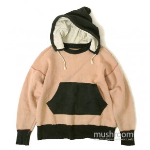 OLD TWO-TONE AFTER HOODY SWEAT SHIRT