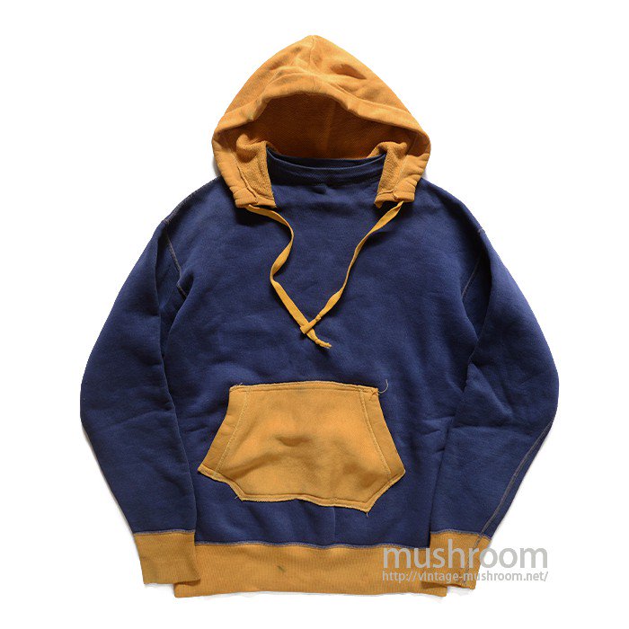 TWO-TONE AFTER HOODY SWEAT SHIRT