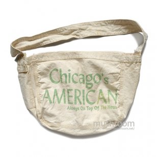 CHICAGO'S AMERICAN NEWSPAPER CANVAS BAG