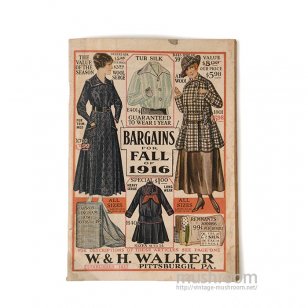 W.&H.WALKER BARGAINS FOR FALL OF 1916 CATALOG